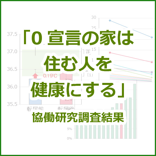 「0宣言の家は住む人を健康にする」